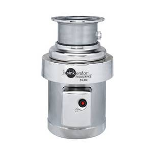 In-Sink-Erator SS-150 1 1/2 HP Stainless Commercial Disposer w/ Mounting Gasket