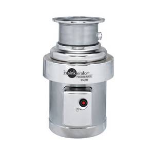 In-Sink-Erator SS-200 2 HP Stainless Commercial Disposer With Mounting Gasket