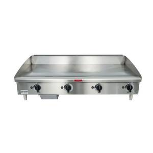 Toastmaster TMGM48 Countertop 48" Manual Control Gas Griddle