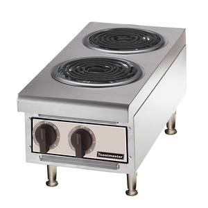 Toastmaster TMHPE Dual Burner Coil Style Electric Countertop Hot Plate