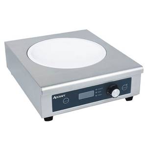 Adcraft IND-WOK120V Countertop Electric Wok-Size Induction Hot Plate 120V