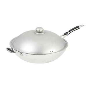 Adcraft IND-WOK Stainless Steel Induction Wok Pan