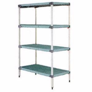 Metro Q356G3 MetroMax Q Starter 18" x 48" x 63" Shelving Unit Epoxy Coat