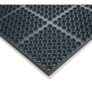 APEX Foodservice Mats T26U3958BL 39" x 58 1/2" Hercules Anti-Fatigue Bar & Kitchen Mat