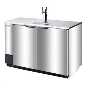 Beverage Air DD50HC-1-S 19.8cf Stainless Two Keg Direct Draw Draft Beer Cooler