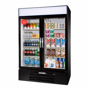 Beverage Air MMR49-1 49 CuFt MarketMax Two-Door Reach-In Cooler Merchandiser
