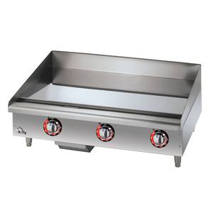 Star 536CHSF Star-Max Countertop 36in Chrome Electric Griddle