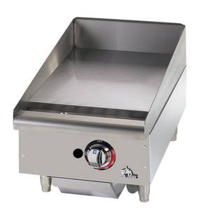 Star 615TF Star-Max Countertop 15in Thermostatic Gas Griddle