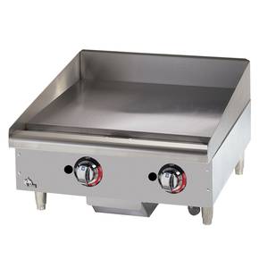 Star 624TF Star-Max Countertop 24in Thermostatic Gas Griddle