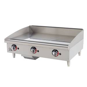 Star 636TF Star-Max Countertop 36in Thermostatic Gas Griddle