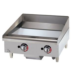 Star 624TCHSF Star-Max 24in Chrome Thermostatic Gas Griddle