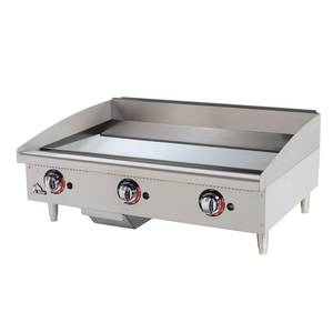 Star 636TCHSF Star-Max 36in Chrome Thermostatic Gas Griddle