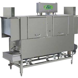 CMA Dishmachines EST-66H/ 66" High Temp Conveyor Dishwasher 243 Racks/hr