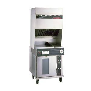 Wells WVOC-2HFG Ventless Exhaust Range w/ Oven, Griddle & Hot Plates