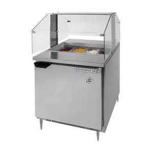 Beverage Air SPE27HC-SNZ 7.3 Cu.Ft Refrigerated Counter & Condiment Station