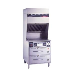 Wells WVG-136RW Ventless Range w/ Drawer Warmers & Griddle Top