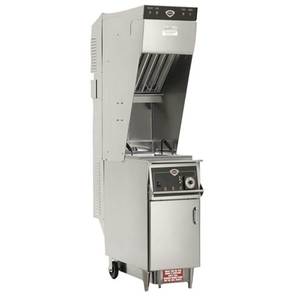 Wells WVAE-55F 55 lb. Electric Ventless Open Fryer With Built In Oil Filter