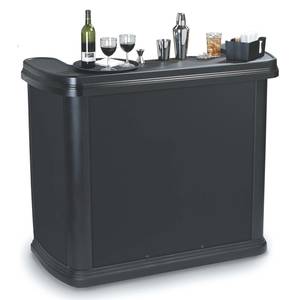 Carlisle 7550* Maximizer Portable Bar W/ 56" Wide Serving Area & Ice Bin