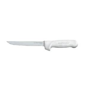 Dexter Russell S136N-PCP Sani-Safe 6" Narrow Boning Knife w/ White Handle