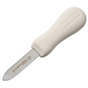 Dexter Russell S121PCP Sani-Safe 2.75" Oyster Knife w/ White Polypropylene Handle