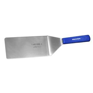 Dexter Russell S289-8H-PCP Sani-Safe Cool Blue 8"x4" Steak Turner Heat Resistant Handle