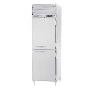 Beverage Air PRF12-12-1HS02 Presitge Plus Dual-Temp Solid Door Reach-In Cooler / Freezer