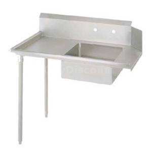 John Boos EDTS8-S30-*48 48" Stainless Soiled Dishtable Straight Left or Right Side