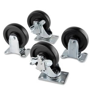 Vollrath 38099 ServeWell Set of Four 4" Casters for Steam Tables