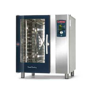 Lang C1.10 GAS Boilerless Ten Pan Half Size Gas Combi Oven w/ Man. Controls