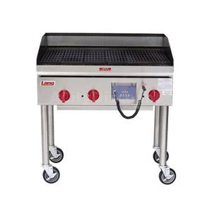 Lang 2124ZRCB ChefSeries Countertop Gas 24" Radiant Charbroiler w/ Probe