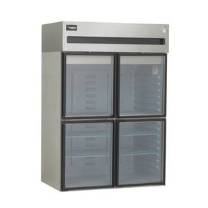 Delfield GBR2P-GH 43.5 Cu.ft Reach-In Cooler Merchandiser with 4 Glass Doors