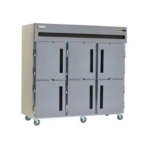 Delfield 6076XL-SH 66.5 Cu.ft Reach-In Refrigerator Cooler with 6 Solid Doors