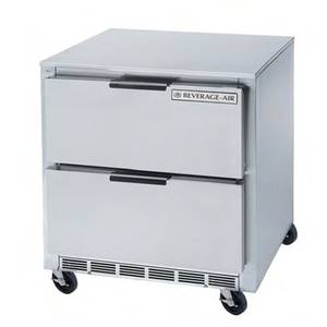 Beverage Air UCRD36AHC-2 36" Wide x 29" Deep Undercounter Cooler w/ 2 Drawers