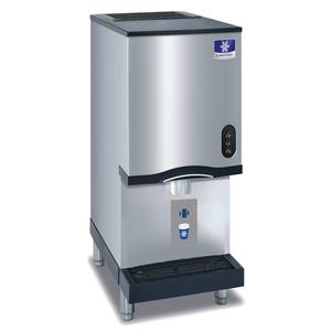 Manitowoc RNS-12AT 261lb Ice Maker Water Dispenser Touchless 12lb Bin Capacity