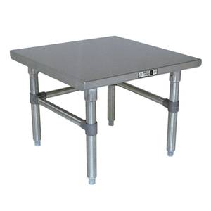 John Boos S16MS06-X 24" x 20" Stainless Machine Stand w/ Stainless Legs