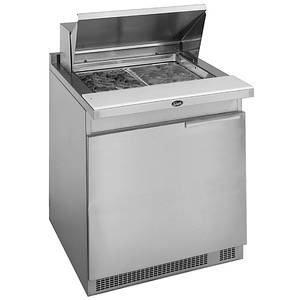 Randell 9412-32-290 32" Single Door Refrigerated Sandwich / Salad Prep Unit