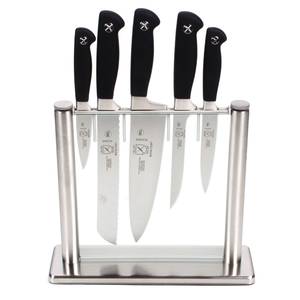 Mercer Culinary M20000 Genesis 6 Piece Glass Knife Block Set