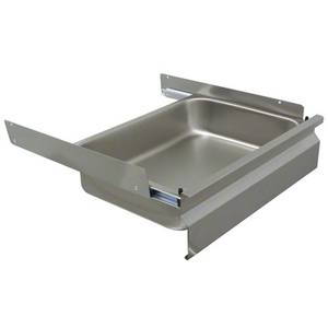 Advance Tabco GZ-2015-X Deluxe Series 20" x 15" x 5" Drawer w/ Galvanized Inset