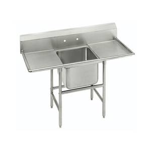 Advance Tabco FC-1-1818-18RL-X 1 Compartment Sink S/s 18"x18"x14" Bowl Two 18" Drainboards