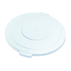 Carlisle 84103302 Bronco White Lid for 32 Gallon Trash Can
