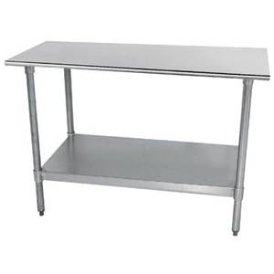 Advance Tabco TTS-240-X 30" x 24" All Stainless Work Table 18 Gauge with Undershelf