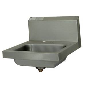 Advance Tabco 7-PS-70 Wall Mount Hand Sink 14" x 10" x 5" Stainless Bowl