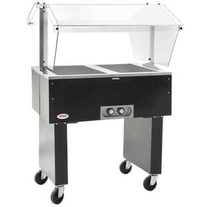 Eagle Group BPDHT2 Deluxe Serving Mate 2-Well Electric Hot Food Table / Buffet
