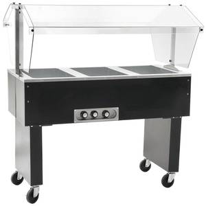 Eagle Group BPDHT3-120-X Deluxe Serving Mate 3-Well Electric Hot Food Table / Buffet