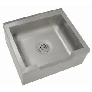 Advance Tabco 9-OP-40DF 20" x 16" x 12" Stainless Mop Sink Floor Mounted