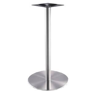 Art Marble SS14-23H Stainless Steel Bar Height Round Table Base