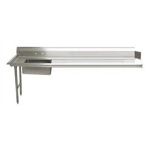 Advance Tabco DTS-S70-36*-X 36" Soiled Dishtable Stainless 16 Gauge w/ Stainless Legs