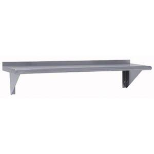 Advance Tabco WS-KD-24-X 24" Stainless Wall Mounted Shelf Knock Down