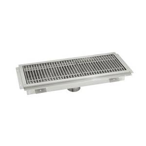 Advance Tabco FTG-1224-X 24" x 12" Floor Trough Stainless Steel