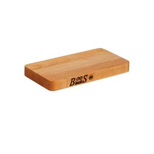 John Boos 211 10" x 5" Maple Cutting Board Reversible 1" Thick